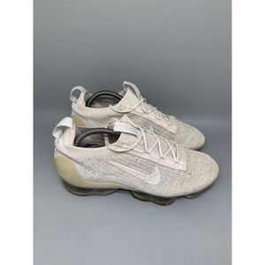 Nike Air VaporMax 2021 FK Oatmeal Running Shoes DJ9975-001 Women's Sz 11